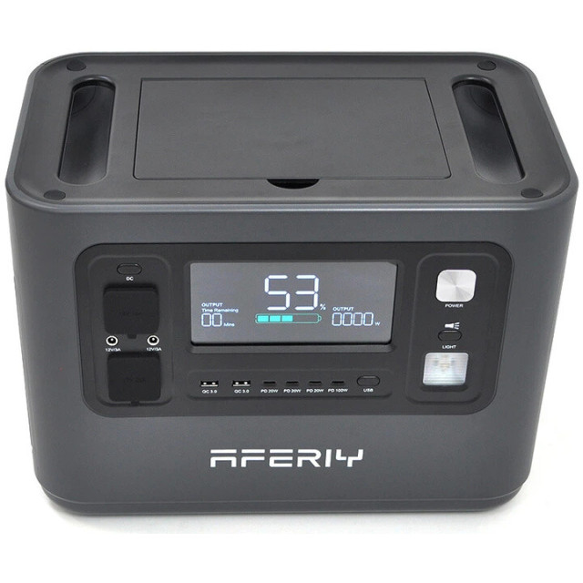 Зарядна станція AFERIY AF-P110-E — портативний енергорезерв 960 Вт·год / 1200 Вт для дому та техніки Зарядна станція AFERIY AF-P110-E — портативний енергорезерв 960 Вт·год / 1200 Вт для дому та техніки