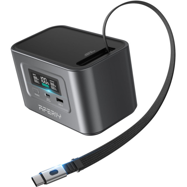 Зарядна станція AFERIY Nano100 — ультракомпактний павербанк 99.2 Вт·год / 145 Вт Зарядна станція AFERIY Nano100 — ультракомпактний павербанк 99.2 Вт·год / 145 Вт