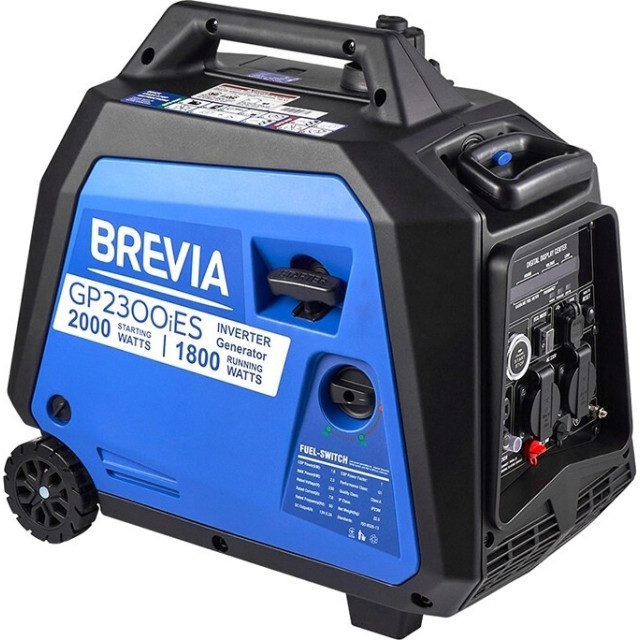 Генератор інверторний бензиновий BREVIA GP2300iES, з автозапуском Генератор інверторний бензиновий BREVIA GP2300iES, з автозапуском