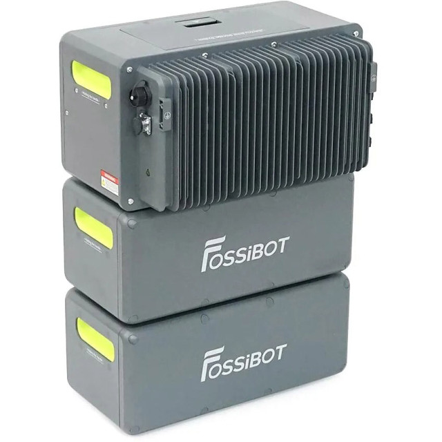 Зарядна станція Fossibot FBP1200W+2Battery — автономний резерв 5.9 кВт·год для дому, котла та ПК Зарядна станція Fossibot FBP1200W+2Battery — автономний резерв 5.9 кВт·год для дому, котла та ПК