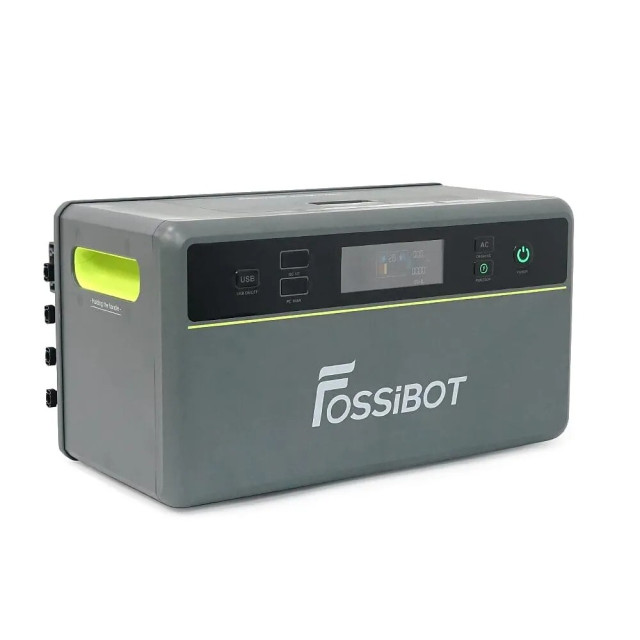 Зарядна станція Fossibot FBP1200W+2Battery — автономний резерв 5.9 кВт·год для дому, котла та ПК Зарядна станція Fossibot FBP1200W+2Battery — автономний резерв 5.9 кВт·год для дому, котла та ПК