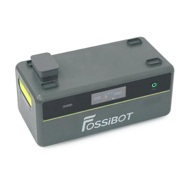 Зарядна станція Fossibot FBP1200W+2Battery — автономний резерв 5.9 кВт·год для дому, котла та ПК Зарядна станція Fossibot FBP1200W+2Battery — автономний резерв 5.9 кВт·год для дому, котла та ПК