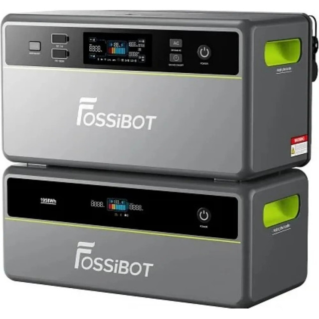 Зарядна станція Fossibot FBP1200W+Battery — автономний резерв 3.9 кВт·год для дому, котла та ПК
