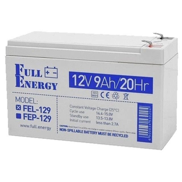 Аккумулятор гелевый Full Energy FEL-129 9А