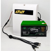 Комплект ДБЖ для роутера 36W з акумулятором GV LiFePO4 12,8V - 7Ah (90Wh / 28000 mAh) Комплект ДБЖ для роутера 36W з акумулятором GV LiFePO4 12,8V - 7Ah (90Wh / 28000 mAh)