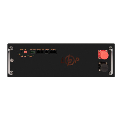 Акумулятор LogicPower LP LiFePO4 25,6V - 200 Ah (5120Wh) (BMS JK 150A/100А) RM RS485/CAN BL