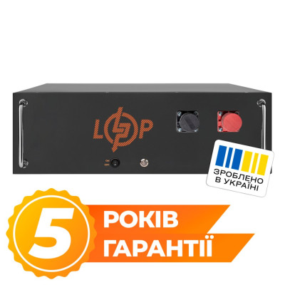Акумулятор LogicPower LP LiFePO4 51,2V - 100 Ah (5120Wh) (BMS JK 100A/50А) RM BL