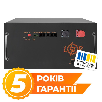 Акумулятор LogicPower LP LiFePO4 51,2V - 280 Ah (14336Wh) (BMS JK 200A/100А) RM RS485/CAN BL Акумулятор LogicPower LP LiFePO4 51,2V - 280 Ah (14336Wh) (BMS JK 200A/100А) RM RS485/CAN BL