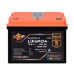 Акумулятор LogicPower LP LiFePO4 12,8V - 100 Ah (1280Wh) (BMS 100A/50А) пластик Smart BT Акумулятор LogicPower LP LiFePO4 12,8V - 100 Ah (1280Wh) (BMS 100A/50А) пластик Smart BT