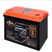 Акумулятор LogicPower LP LiFePO4 12,8V - 100 Ah (1280Wh) (BMS 100A/50А) пластик Smart BT Акумулятор LogicPower LP LiFePO4 12,8V - 100 Ah (1280Wh) (BMS 100A/50А) пластик Smart BT