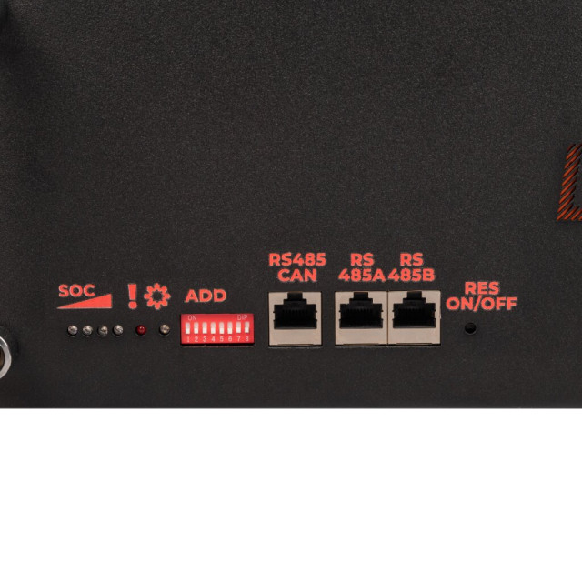 Акумулятор LogicPower LP LiFePO4 51,2V - 100 Ah (5120Wh) (BMS SP 100A/50А) RM RS485/CAN LCD BL