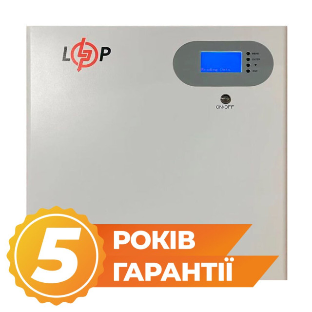 Акумулятор LogicPower LP LiFePO4 51,2V - 100 Ah 5120Wh (Smart BMS 100A) з LCD WAB RS485/CAN