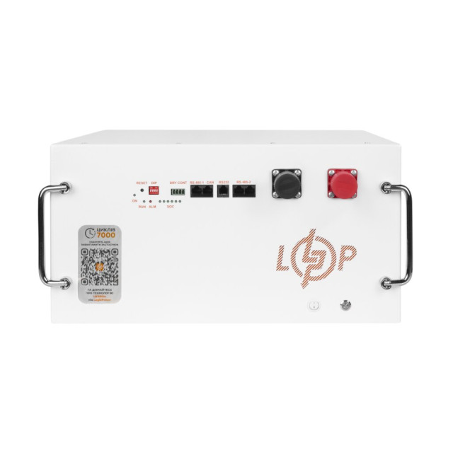 Акумулятор LogicPower LP LiFePO4 51,2V - 230 Ah (11776Wh) (BMS JK 200A/100A) RM RS485/CAN WH