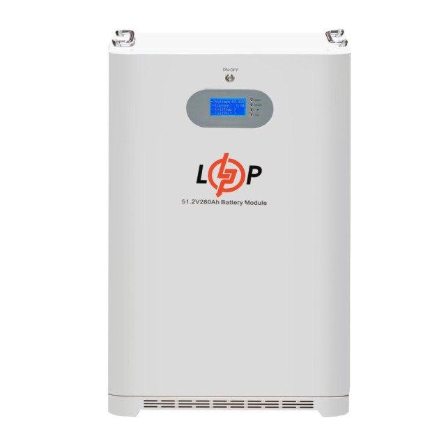 Акумулятор LogicPower LP LiFePO4 51,2V - 280 Ah (14336 Wh) (Smart BMS 200A) с LCD AB RS485/CAN