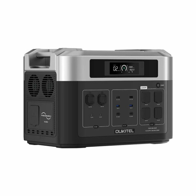 Купити модульну зарядну станцію OUKITEL BP2000E (2048 Вт·год / 2200 Вт) — LiFePO4, чистий синус 2.2 кВт, ДБЖ <10мс Купити модульну зарядну станцію OUKITEL BP2000E (2048 Вт·год / 2200 Вт) — LiFePO4, чистий синус 2.2 кВт, ДБЖ <10мс