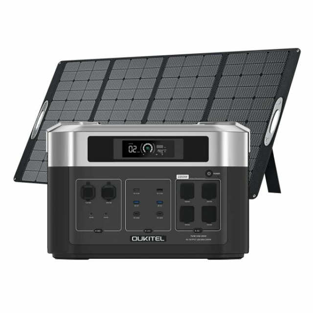 Купити модульну зарядну станцію OUKITEL BP2000E (2048 Вт·год / 2200 Вт) — LiFePO4, чистий синус 2.2 кВт, ДБЖ <10мс Купити модульну зарядну станцію OUKITEL BP2000E (2048 Вт·год / 2200 Вт) — LiFePO4, чистий синус 2.2 кВт, ДБЖ <10мс