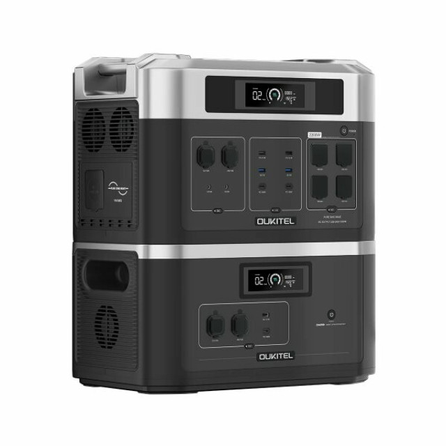 Купити модульну зарядну станцію OUKITEL BP2000E (2048 Вт·год / 2200 Вт) — LiFePO4, чистий синус 2.2 кВт, ДБЖ <10мс Купити модульну зарядну станцію OUKITEL BP2000E (2048 Вт·год / 2200 Вт) — LiFePO4, чистий синус 2.2 кВт, ДБЖ <10мс