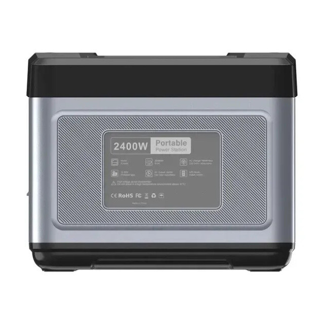 Купити зарядну станцію OUKITEL P2400E (2048 Вт·год / 2400 Вт) — LiFePO4, чистий синус 2.4 кВт, ДБЖ <10мс Купити зарядну станцію OUKITEL P2400E (2048 Вт·год / 2400 Вт) — LiFePO4, чистий синус 2.4 кВт, ДБЖ <10мс