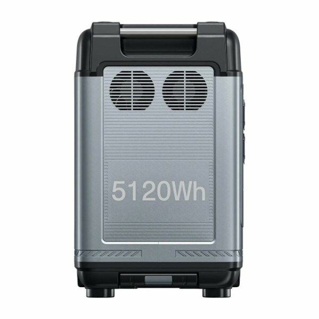 Купити зарядну станцію OUKITEL P5000E (5120 Вт·год / 2200 Вт) — LiFePO4, чистий синус 2.2 кВт, ДБЖ <10мс, колісна база