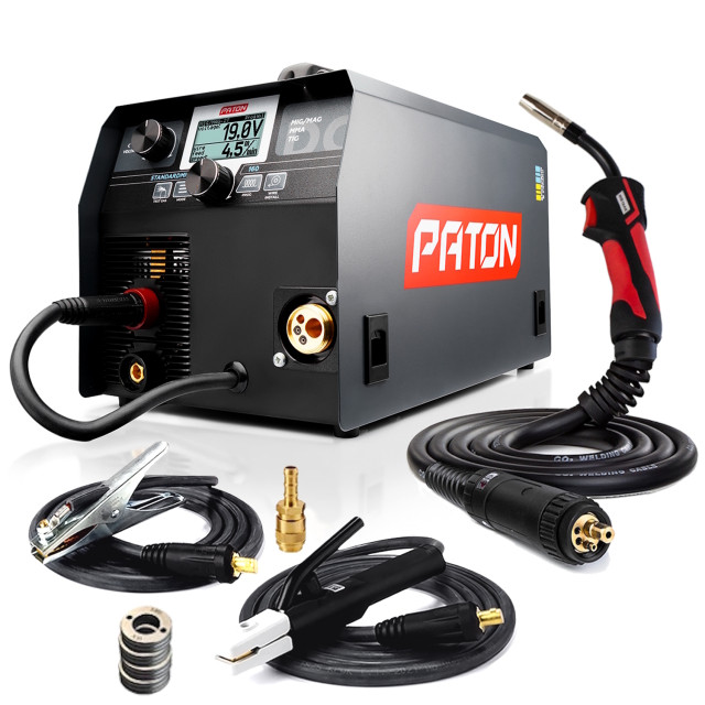 Сварочный полуавтомат PATON™ StandardMIG-160 с горелкой Welding Dragon MB 15AK (3м)