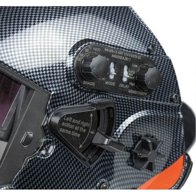 Маска зварювальна Artotic SUN 20B Steel Power