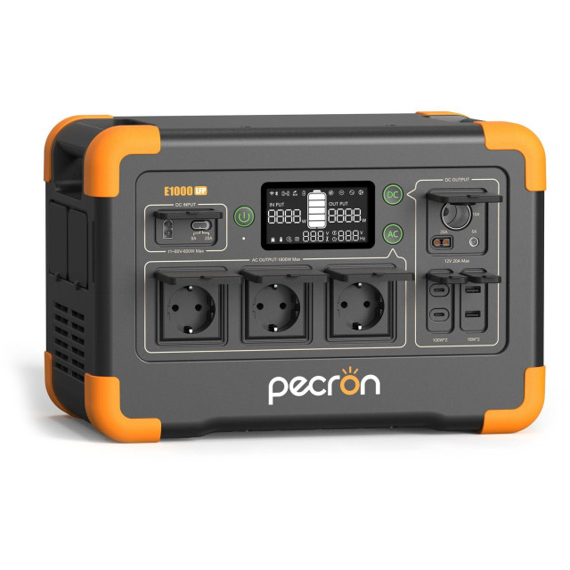 Купити зарядну станцію Pecron E1000LFP (1024 Вт·год / 1800 Вт) — LiFePO4, чистий синус 1.8 кВт, режим ДБЖ Купити зарядну станцію Pecron E1000LFP (1024 Вт·год / 1800 Вт) — LiFePO4, чистий синус 1.8 кВт, режим ДБЖ