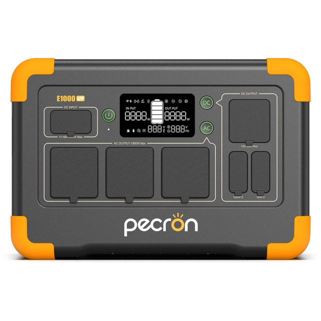 Купити зарядну станцію Pecron E1000LFP (1024 Вт·год / 1800 Вт) — LiFePO4, чистий синус 1.8 кВт, режим ДБЖ Купити зарядну станцію Pecron E1000LFP (1024 Вт·год / 1800 Вт) — LiFePO4, чистий синус 1.8 кВт, режим ДБЖ