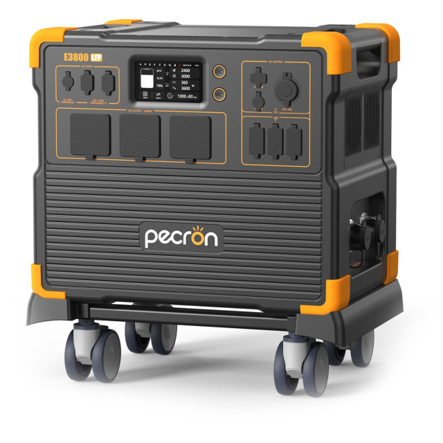Купити зарядну станцію Pecron E3800LFP (3840 Вт·год / 4200 Вт) — LiFePO4, чистий синус 4.2 кВт, функція ДБЖ