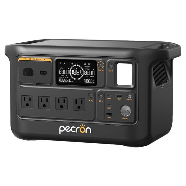 Купити зарядну станцію Pecron F1000LFP (960 Вт·год / 1500 Вт) — LiFePO4, чистий синус 1.5 кВт, режим ДБЖ