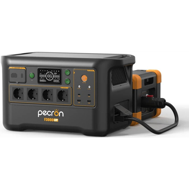 Купити зарядну станцію Pecron F3000LFP (3072 Вт·год / 3600 Вт) — флагманський LiFePO4, чистий синус 3.6 кВт, UPS Купити зарядну станцію Pecron F3000LFP (3072 Вт·год / 3600 Вт) — флагманський LiFePO4, чистий синус 3.6 кВт, UPS